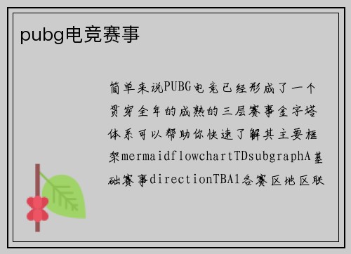 pubg电竞赛事